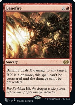 Image for Banefire (495) (Jumpstart 2022) - Magic: The Gathering