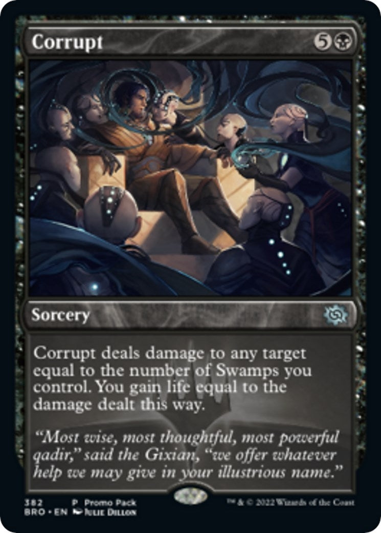 Image for Corrupt (382) (Promo Pack: The Brothers' War) - Magic: The Gathering