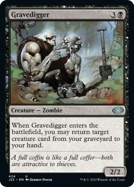 Image for Gravedigger (424) (Jumpstart 2022) - Magic: The Gathering