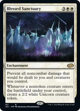 Image for Blessed Sanctuary (157) (Jumpstart 2022) - Magic: The Gathering
