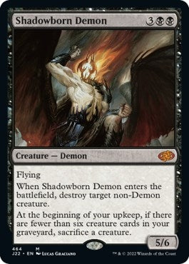 Image for Shadowborn Demon (464) (Jumpstart 2022) - Magic: The Gathering