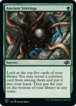 Image for Ancient Stirrings (628) (Jumpstart 2022) - Magic: The Gathering