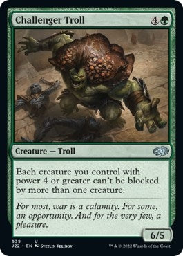 Image for Challenger Troll (639) (Jumpstart 2022) - Magic: The Gathering