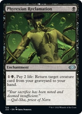 Image for Phyrexian Reclamation (124) (Jumpstart 2022) - Magic: The Gathering