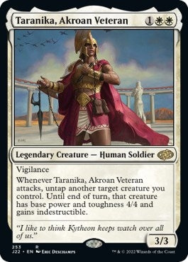 Image for Taranika, Akroan Veteran (253) (Jumpstart 2022) - Magic: The Gathering