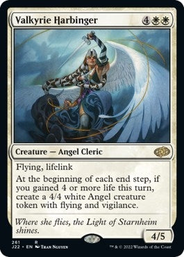 Image for Valkyrie Harbinger (261) (Jumpstart 2022) - Magic: The Gathering