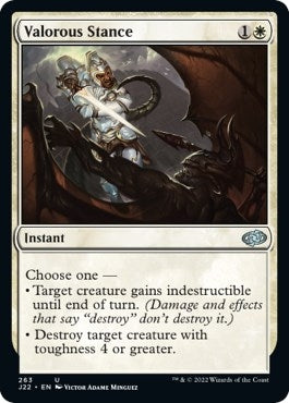 Image for Valorous Stance (263) (263) (Jumpstart 2022) - Magic: The Gathering