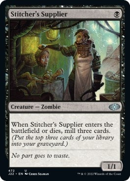 Image for Stitcher's Supplier (472) (472) (Jumpstart 2022) - Magic: The Gathering