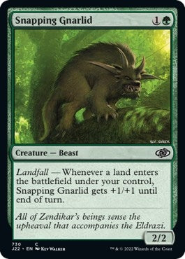 Image for Snapping Gnarlid (730) (Jumpstart 2022) - Magic: The Gathering