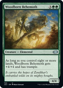 Image for Woodborn Behemoth (744) (Jumpstart 2022) - Magic: The Gathering