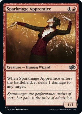 Image for Sparkmage Apprentice (603) (Jumpstart 2022) - Magic: The Gathering