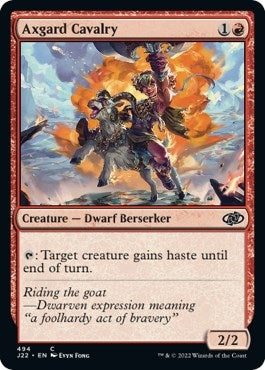 Image for Axgard Cavalry (494) (Jumpstart 2022) - Magic: The Gathering