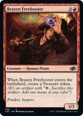Image for Brazen Freebooter (506) (Jumpstart 2022) - Magic: The Gathering