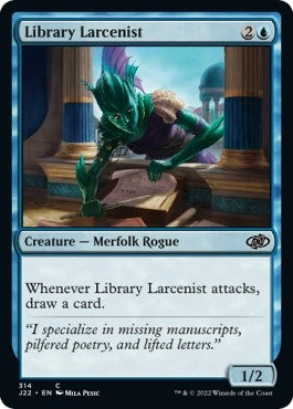 Image for Library Larcenist (314) (Jumpstart 2022) - Magic: The Gathering