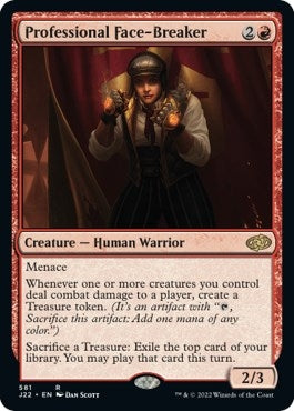 Image for Professional Face-Breaker (581) (Jumpstart 2022) - Magic: The Gathering