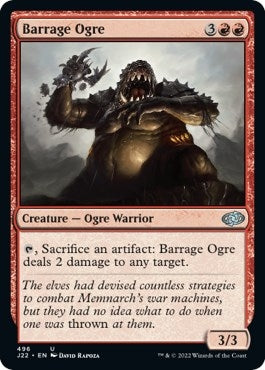 Image for Barrage Ogre (496) (Jumpstart 2022) - Magic: The Gathering