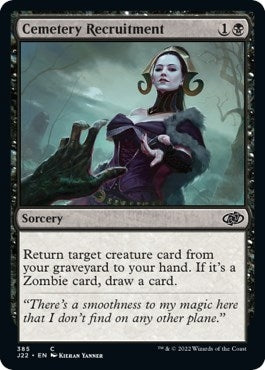 Image for Cemetery Recruitment (385) (Jumpstart 2022) - Magic: The Gathering