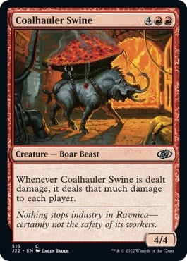 Image for Coalhauler Swine (516) (Jumpstart 2022) - Magic: The Gathering