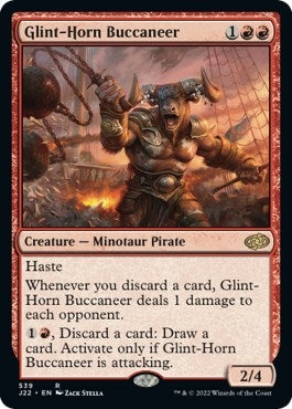 Image for Glint-Horn Buccaneer (539) (Jumpstart 2022) - Magic: The Gathering