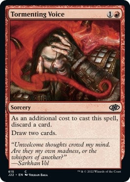 Image for Tormenting Voice (615) (Jumpstart 2022) - Magic: The Gathering