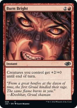 Image for Burn Bright (508) (Jumpstart 2022) - Magic: The Gathering
