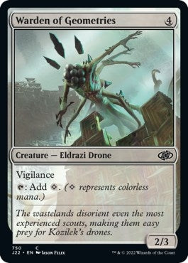 Image for Warden of Geometries (750) (Jumpstart 2022) - Magic: The Gathering