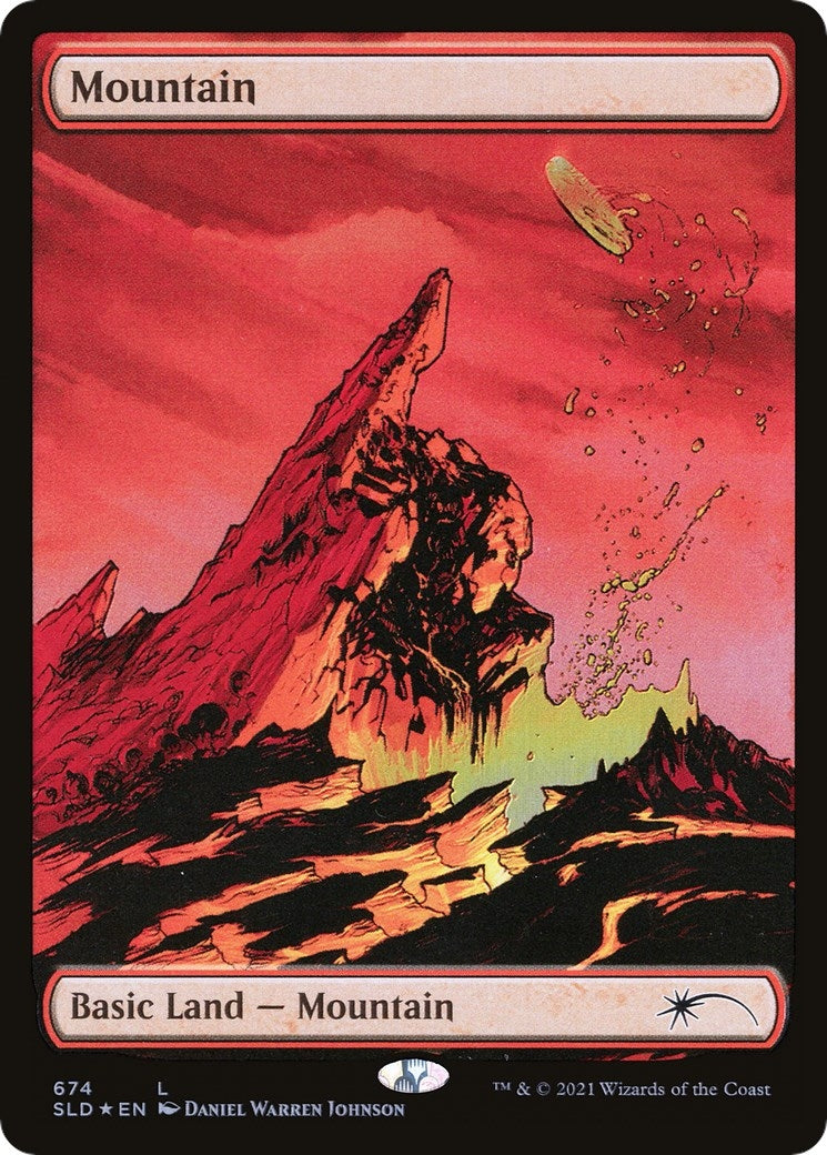 Image for Mountain (674) (674) (Secret Lair Drop Series) - Magic: The Gathering