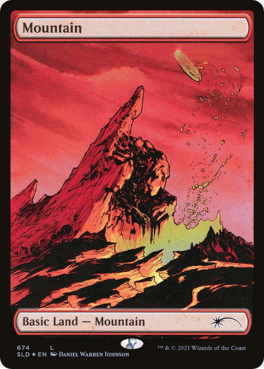 Image for Mountain (674) (674) (Secret Lair Drop Series) - Magic: The Gathering