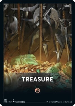 Image for Treasure Theme Card (36) (Jumpstart 2022) - Magic: The Gathering