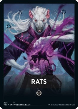 Image for Rats Theme Card (25) (Jumpstart 2022) - Magic: The Gathering
