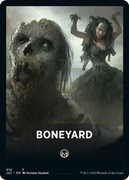 Image for Boneyard Theme Card (19) (Jumpstart 2022) - Magic: The Gathering