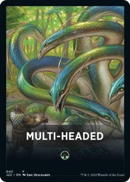 Image for Multi-Headed Theme Card (43) (Jumpstart 2022) - Magic: The Gathering