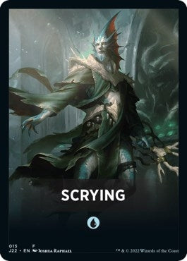 Image for Scrying Theme Card (15) (Jumpstart 2022) - Magic: The Gathering