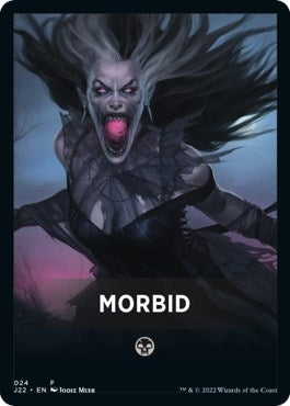 Image for Morbid Theme Card (24) (Jumpstart 2022) - Magic: The Gathering