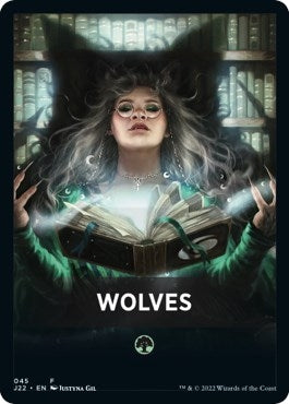 Image for Wolves Theme Card (45) (Jumpstart 2022) - Magic: The Gathering