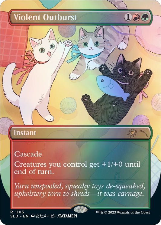 Image for Violent Outburst (1185) (Secret Lair Drop Series) - Magic: The Gathering