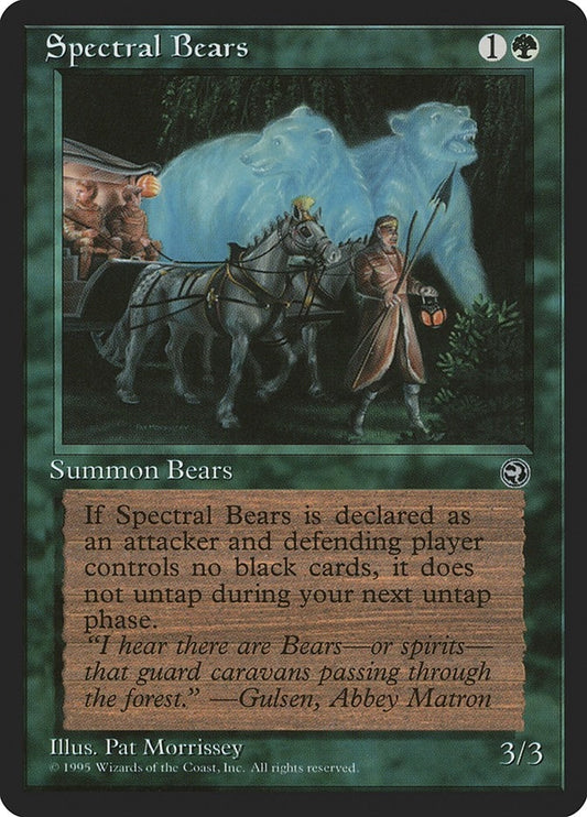 Image for Spectral Bears (Homelands) - Magic: The Gathering