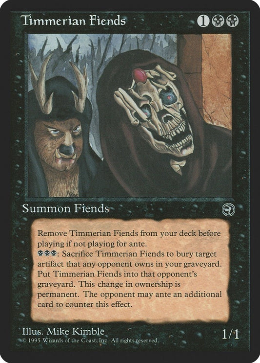 Image for Timmerian Fiends (Homelands) - Magic: The Gathering