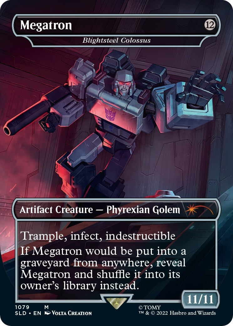 Image for Megatron - Blightsteel Colossus (1079) (Secret Lair Drop Series) - Magic: The Gathering