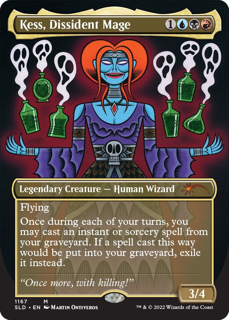 Image for Kess, Dissident Mage (1167) (Secret Lair Drop Series) - Magic: The Gathering