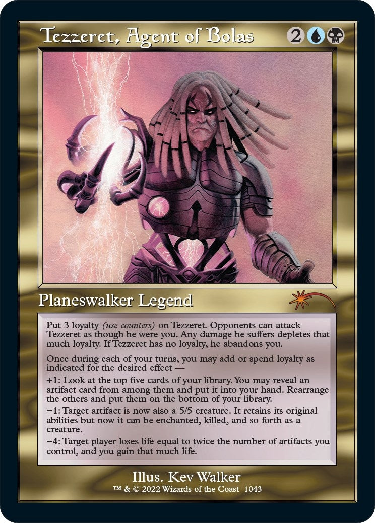 Image for Tezzeret, Agent of Bolas (Retro Frame) (1043) (Secret Lair Drop Series) - Magic: The Gathering