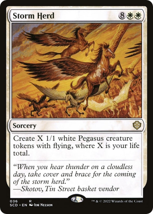 Image for Storm Herd (36) (Starter Commander Decks) - Magic: The Gathering