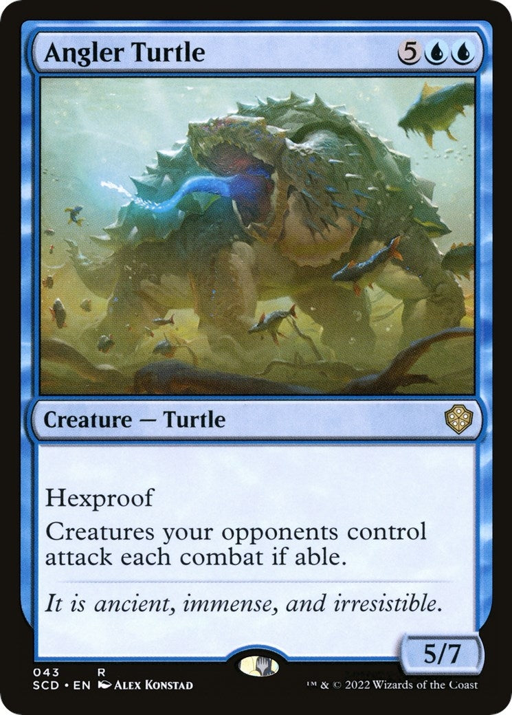 Image for Angler Turtle (43) (Starter Commander Decks) - Magic: The Gathering