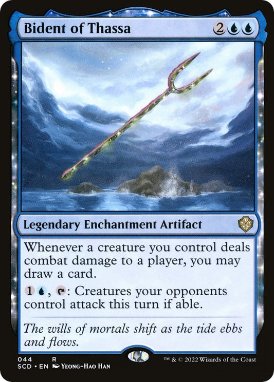 Image for Bident of Thassa (44) (Starter Commander Decks) - Magic: The Gathering