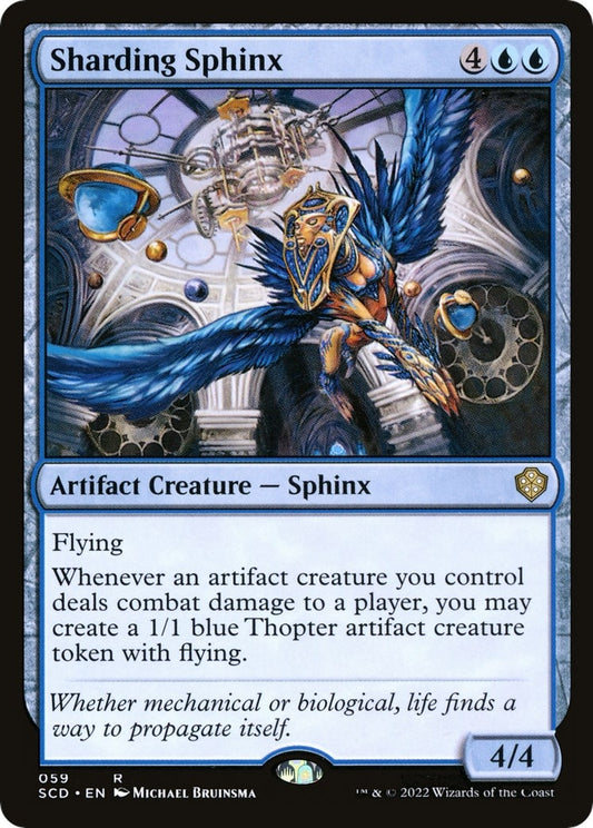 Image for Sharding Sphinx (59) (Starter Commander Decks) - Magic: The Gathering