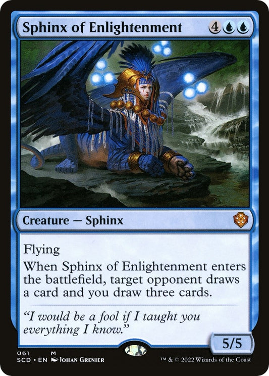 Image for Sphinx of Enlightenment (61) (Starter Commander Decks) - Magic: The Gathering