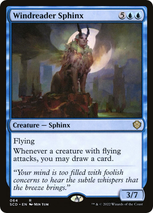 Image for Windreader Sphinx (64) (Starter Commander Decks) - Magic: The Gathering