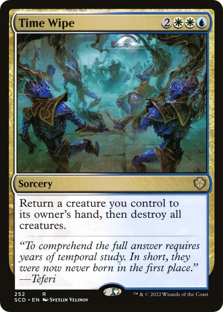 Image for Time Wipe (252) (Starter Commander Decks) - Magic: The Gathering