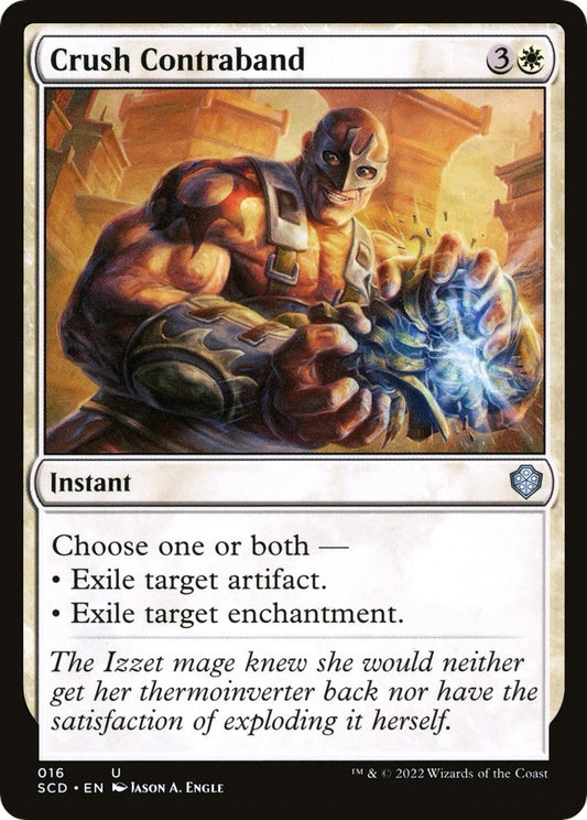 Image for Crush Contraband (16) (Starter Commander Decks) - Magic: The Gathering