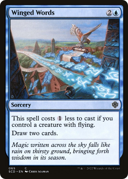 Image for Winged Words (65) (Starter Commander Decks) - Magic: The Gathering